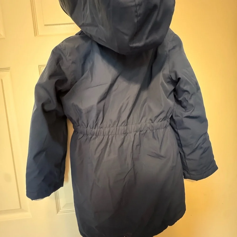 Children's Cozy Navy Puffer Coat
